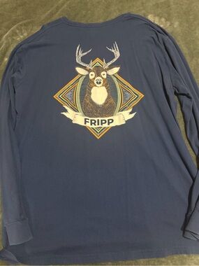 Men's Navy Short-Sleeve Graphic Tee - Deer Crest